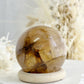 GOLDEN HEALER CRYSTAL SPHERE AUSTRALIA STONED AND SAGED ABUNDANCE