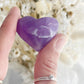 AMETHYST HEART. STONED AND SAGED AUSTRALIA.