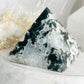 MOSS AGATE PYRAMID, STONED AND SAGED AUSTRALIA