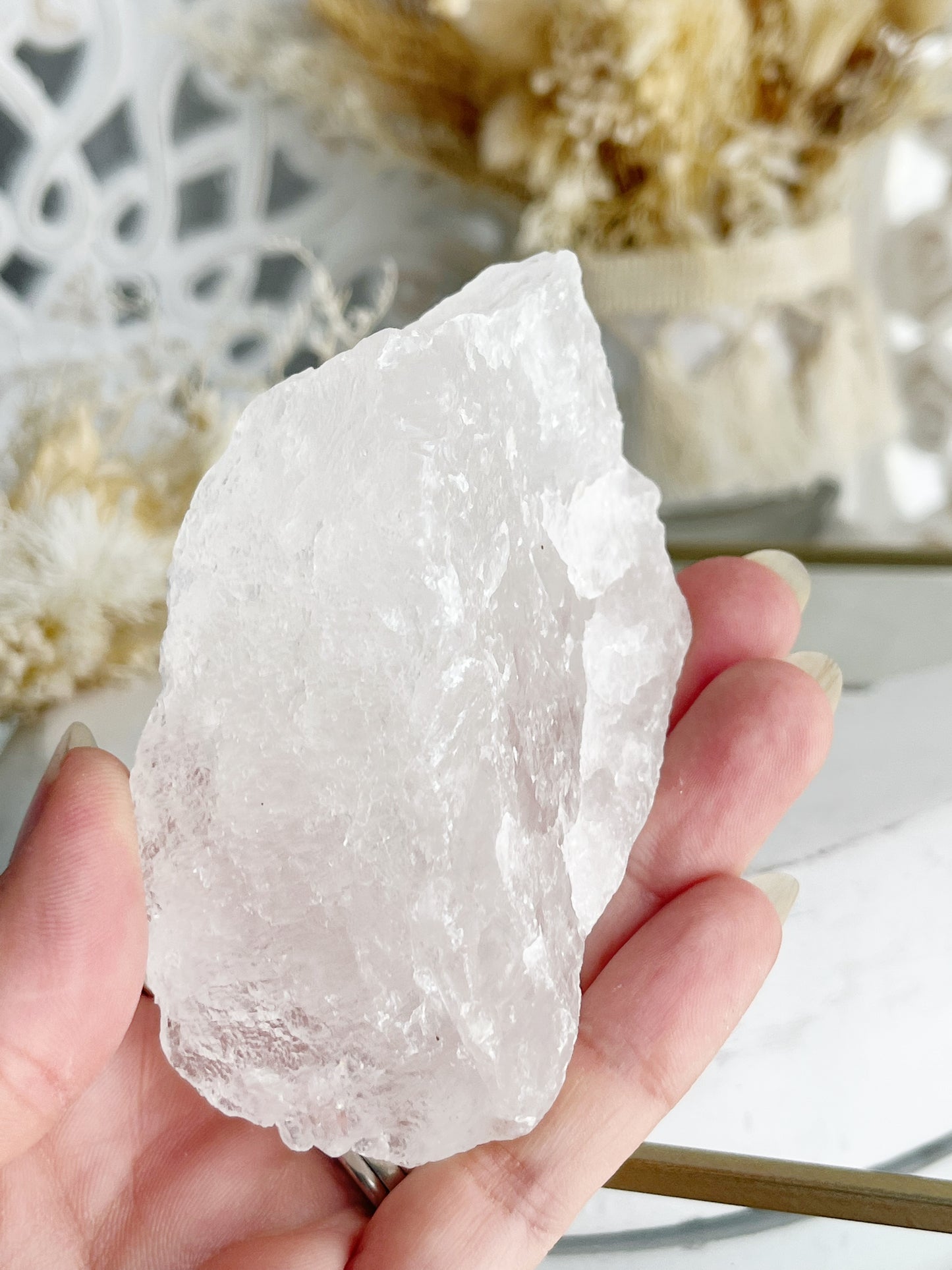 CLEAR QUARTZ ROUGH || 20775