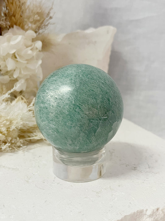 AMAZONITE SPHERE STONED AND SAGED SHOP AUSTRALIA