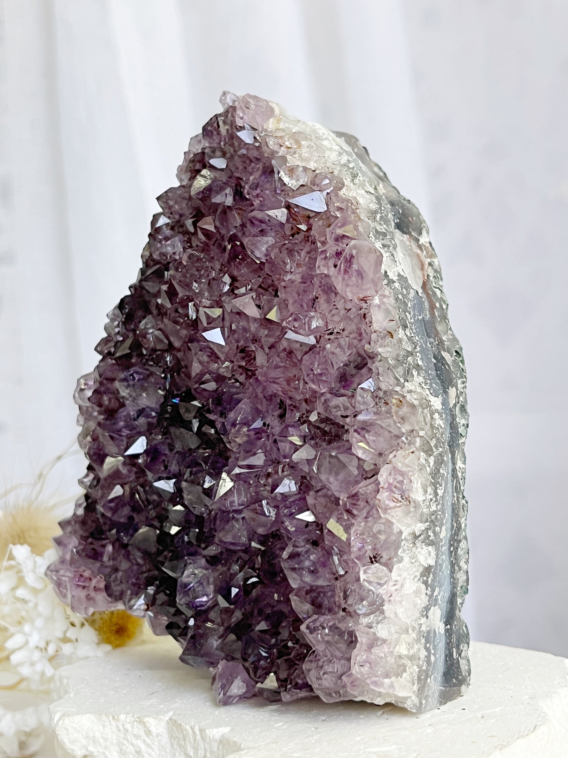 AMETHYST CLUSTER. STONED AND SAGED AUSTRALIA.