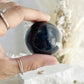 BLACK TOURMALINE SPHERE, 31050, STONED AND SAGED AUSTRALIA