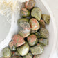 UNAKITE TUMBLE, STONED AND SAGED AUSTRALIA