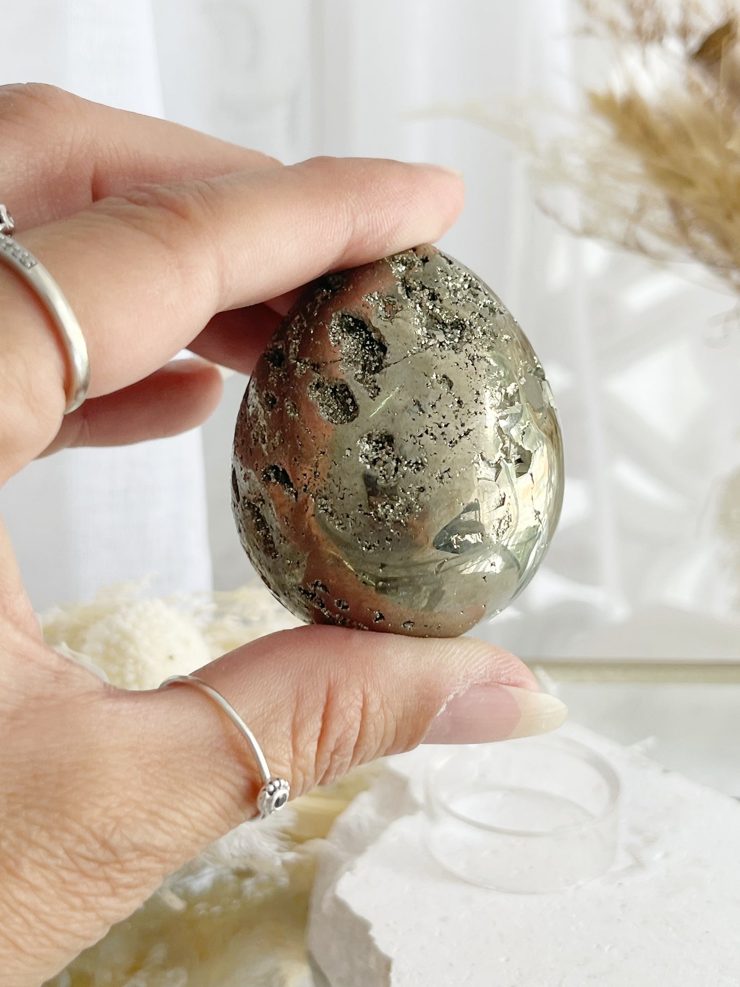 PYRITE EGG || 20213