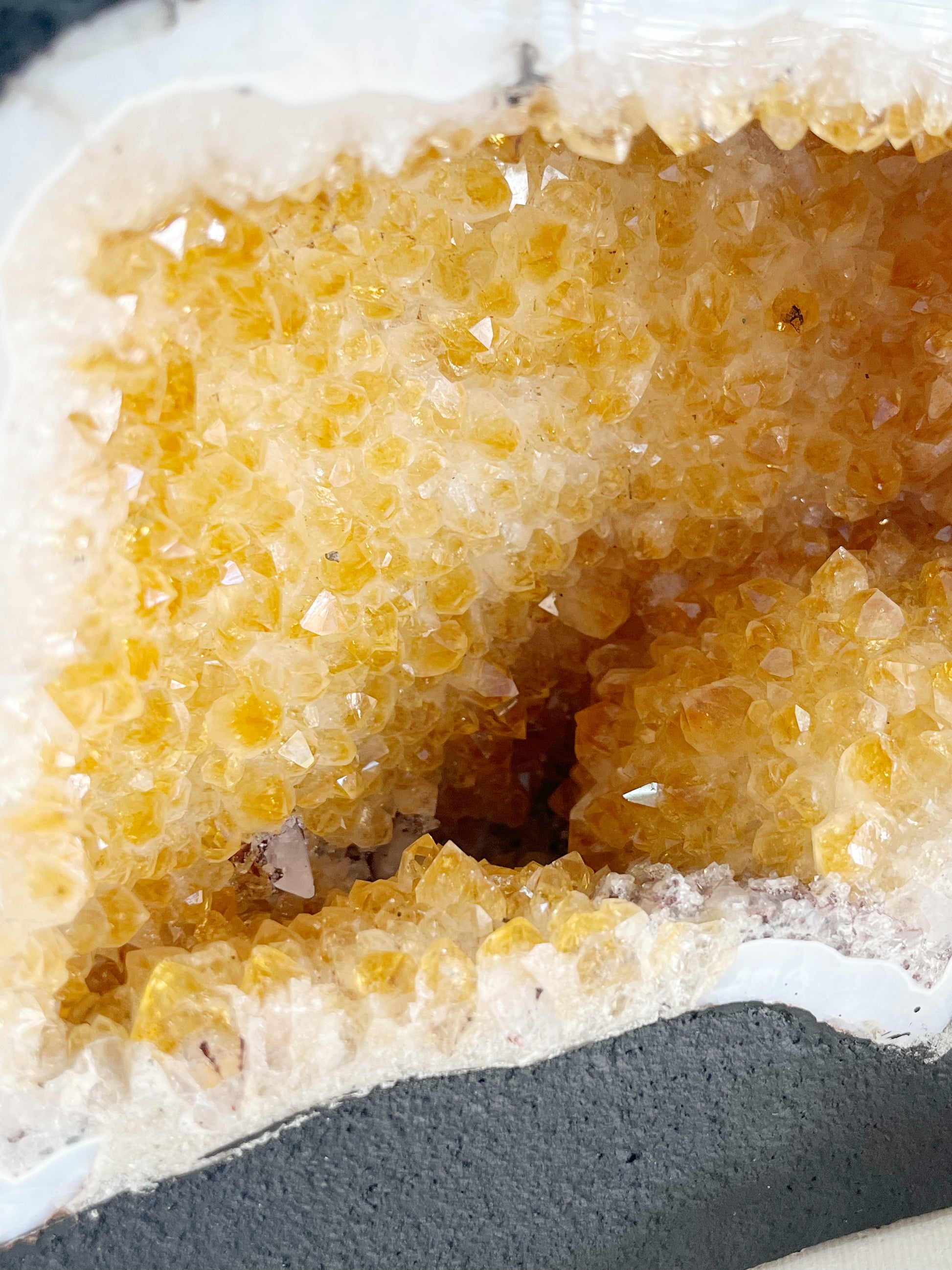 CITRINE CAVE, HEAT TREATED, STONED AND SAGED AUSTRALIA