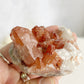 RED HEMATITE QUARTZ CLUSTER || 30682