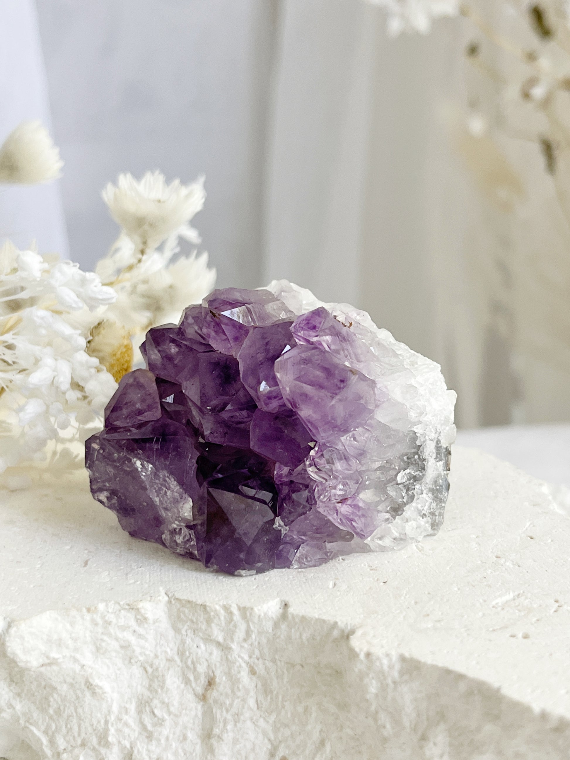 AMETHYST CLUSTER. STONED AND SAGED AUSTRALIA.