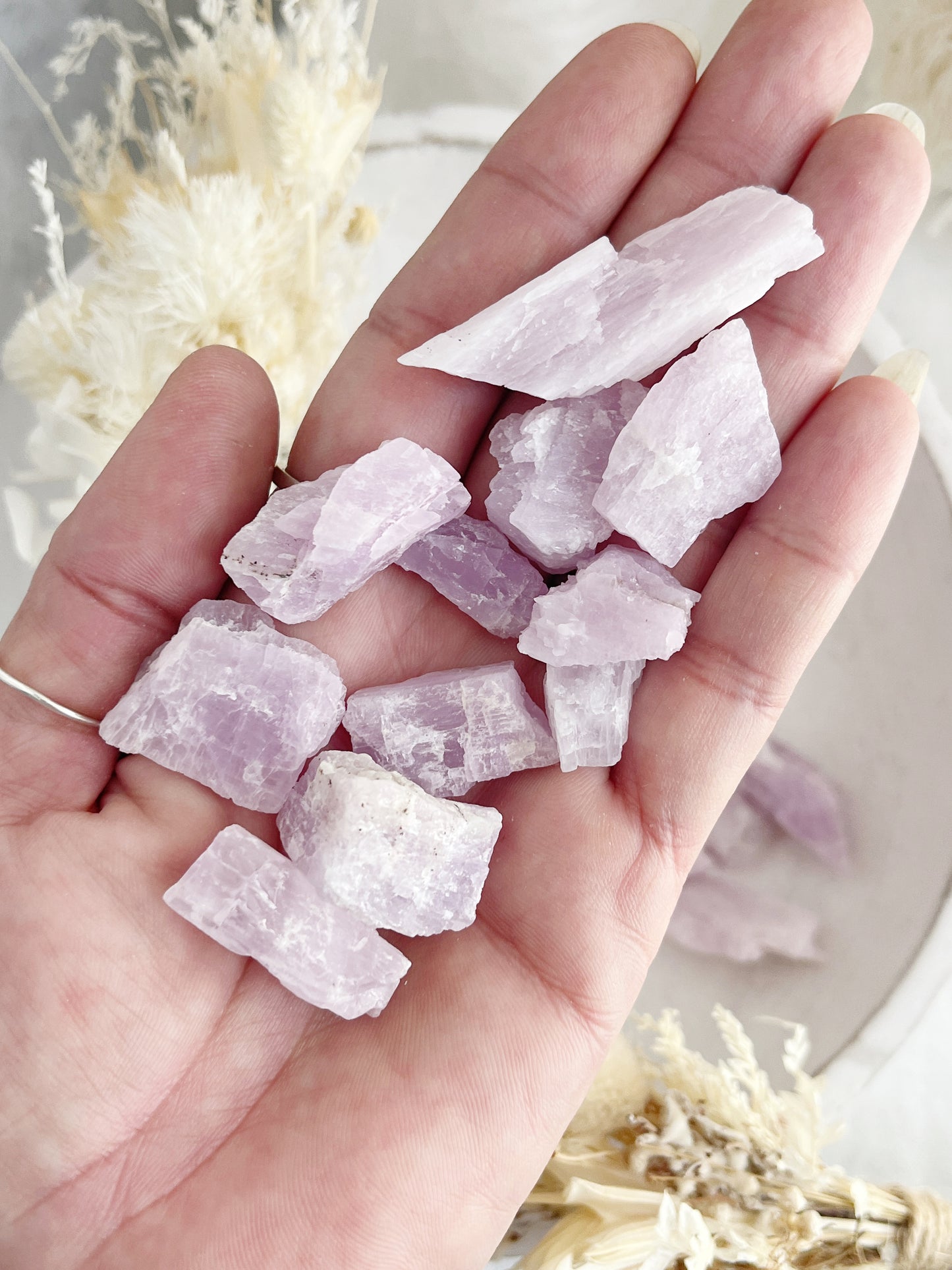 KUNZITE MINI ROUGHS || 125g INTUITIVELY CHOSEN