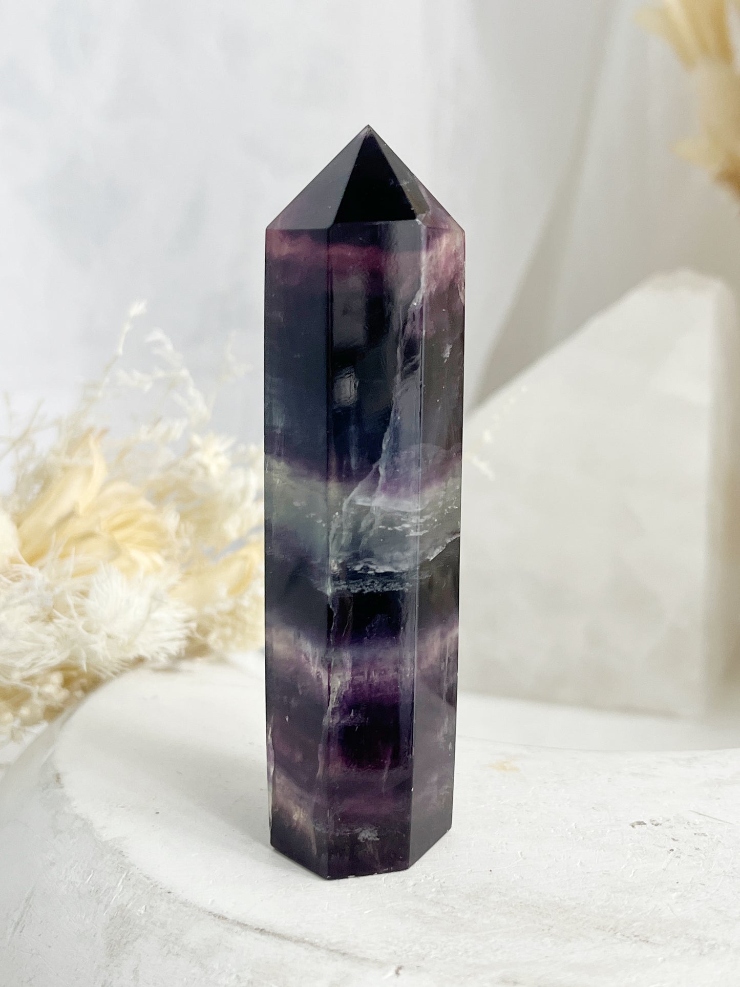 RAINBOW FLUORITE GENERATOR. STONED AND SAGED AUSTRALIA