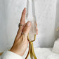 LEMURIAN QUARTZ POINT ON STAND || 30679 W/PHANTOM