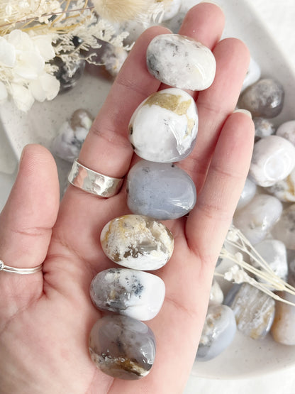 DENDRIC AGATE TUMBLE