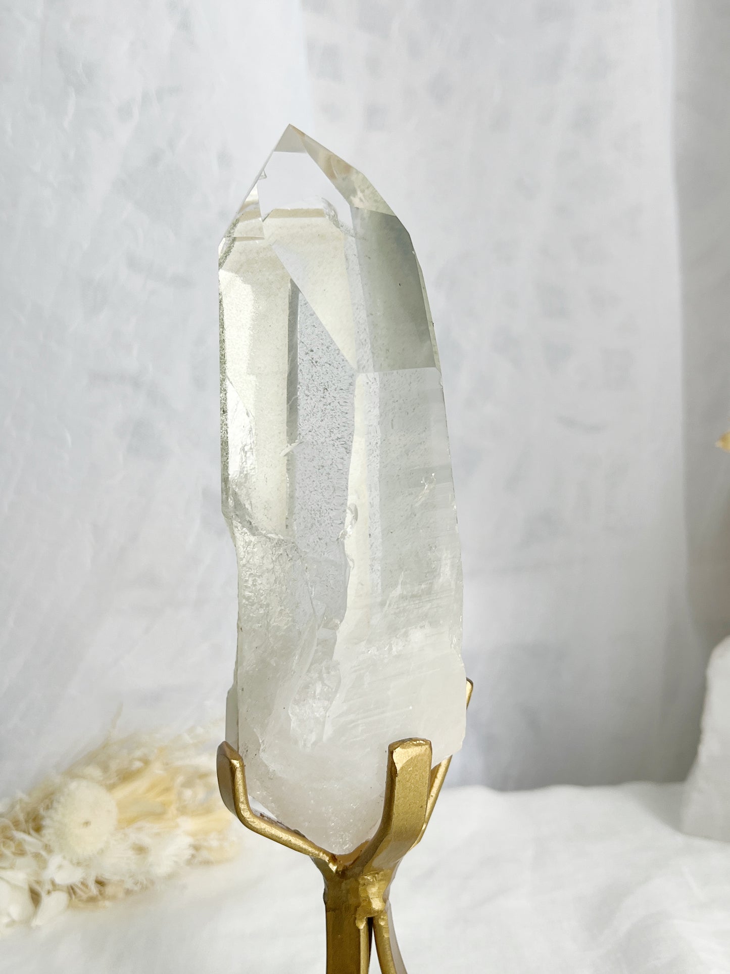 LEMURIAN QUARTZ POINT ON STAND || 30675