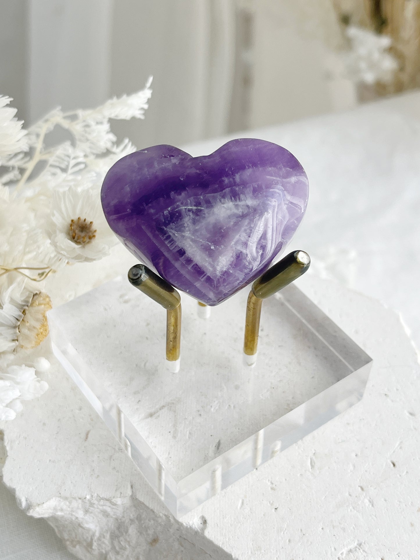 AMETHYST HEART. STONED AND SAGED AUSTRALIA.