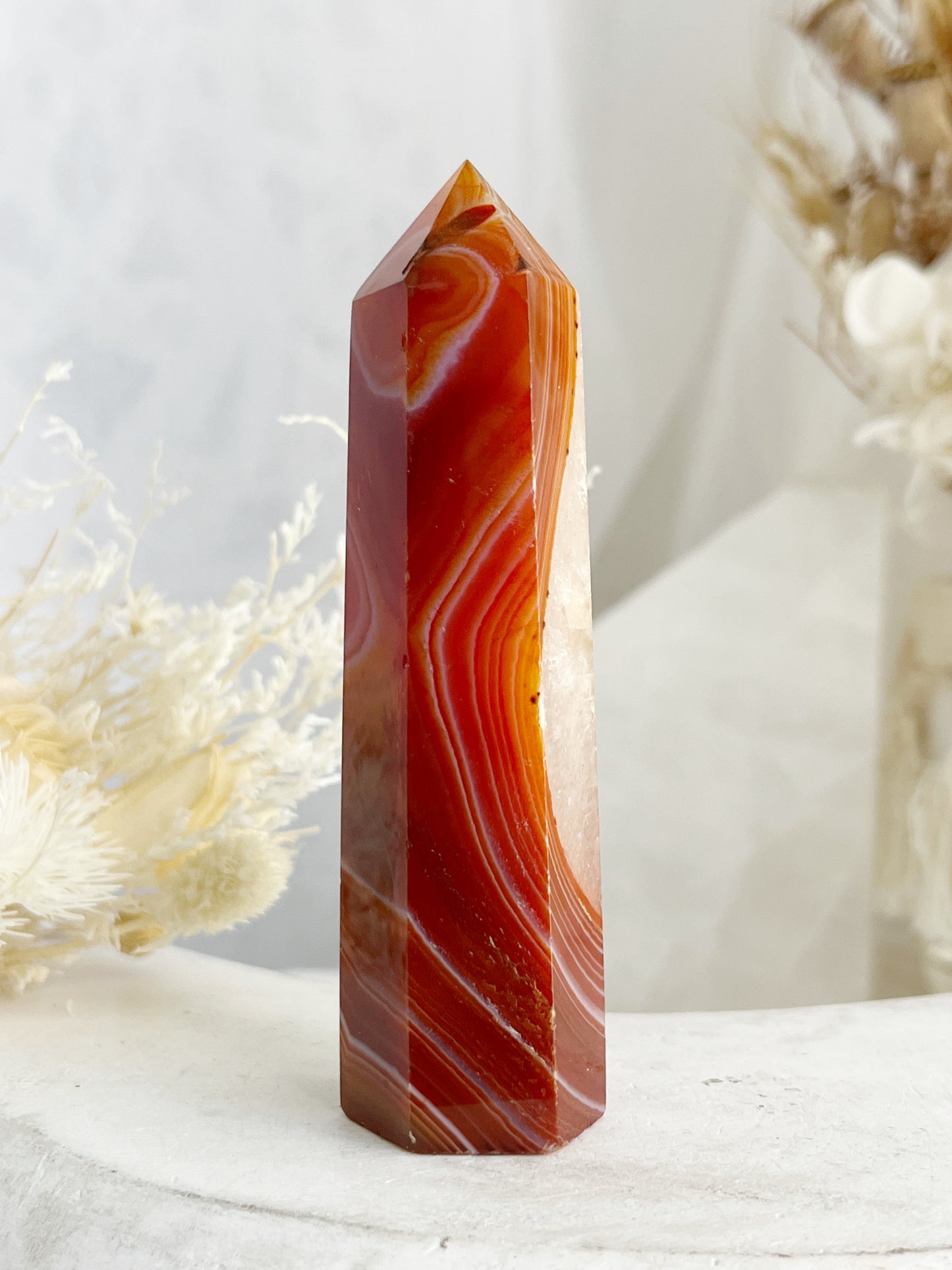 CARNELIAN GENERATOR, STONED AND SAGED AUSTRALIA