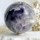 DREAM AMETHYST SPHERE APPROX 11CM. STONED AND SAGED AUSTRALIA.