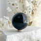 BLACK TOURMALINE SPHERE, 31047, STONED AND SAGED AUSTRALIA