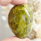 GREEN OPAL PALMSTONE || 31499