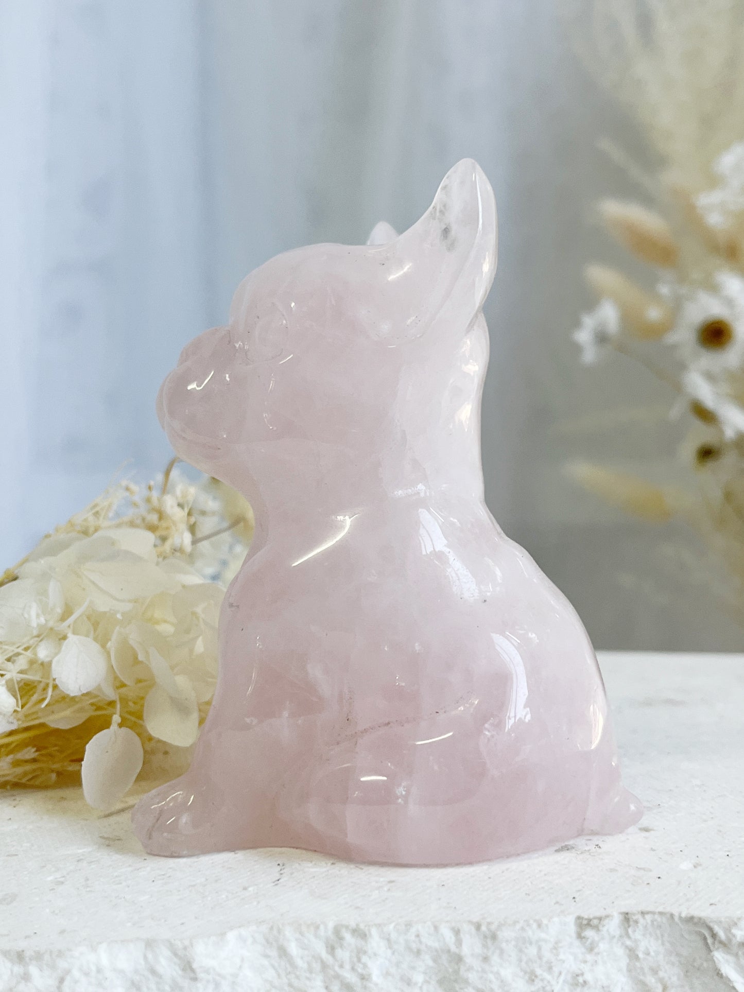 ROSE QUARTZ FRENCHIE || 31448