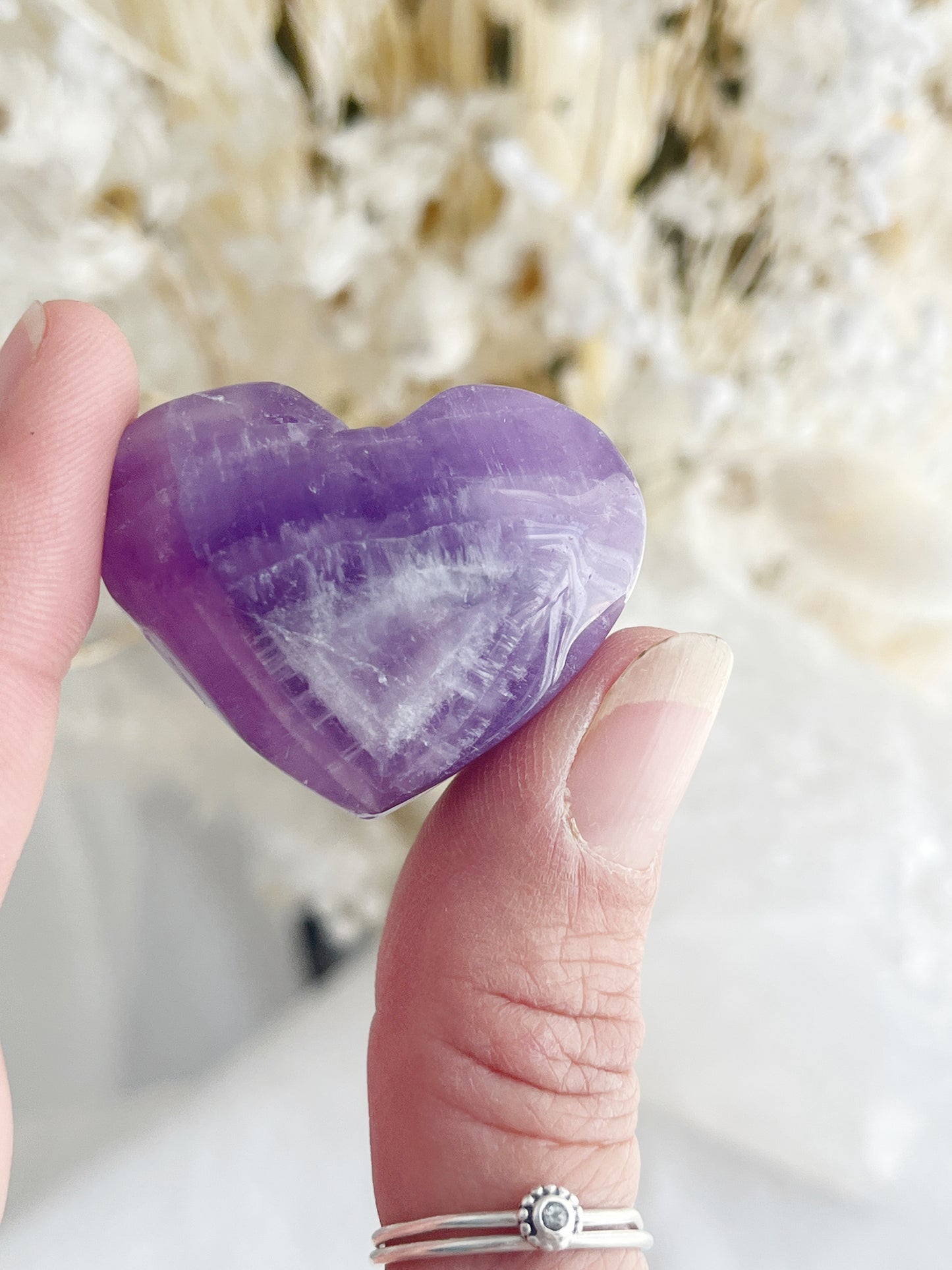 AMETHYST HEART. STONED AND SAGED AUSTRALIA.