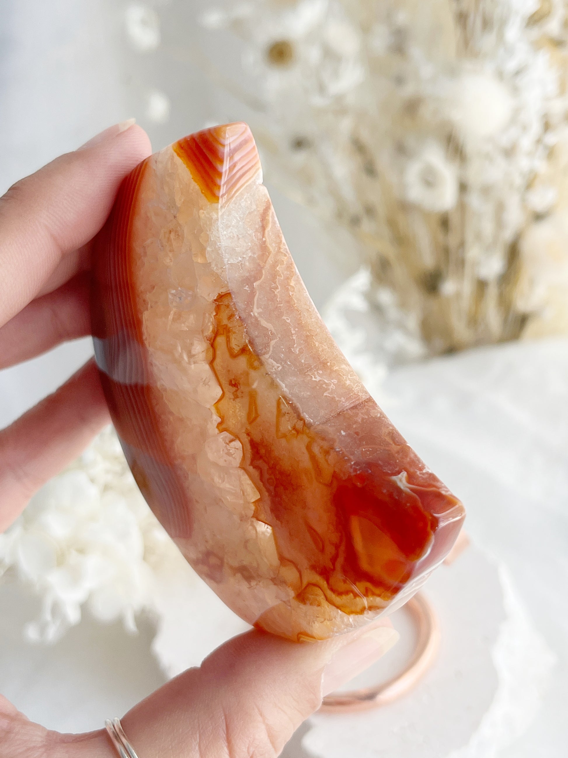 CARNELIAN MOON. STONED AND SAGED AUSTRALIA.