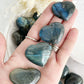 LABRADORITE HEART || INTUITIVELY CHOSEN