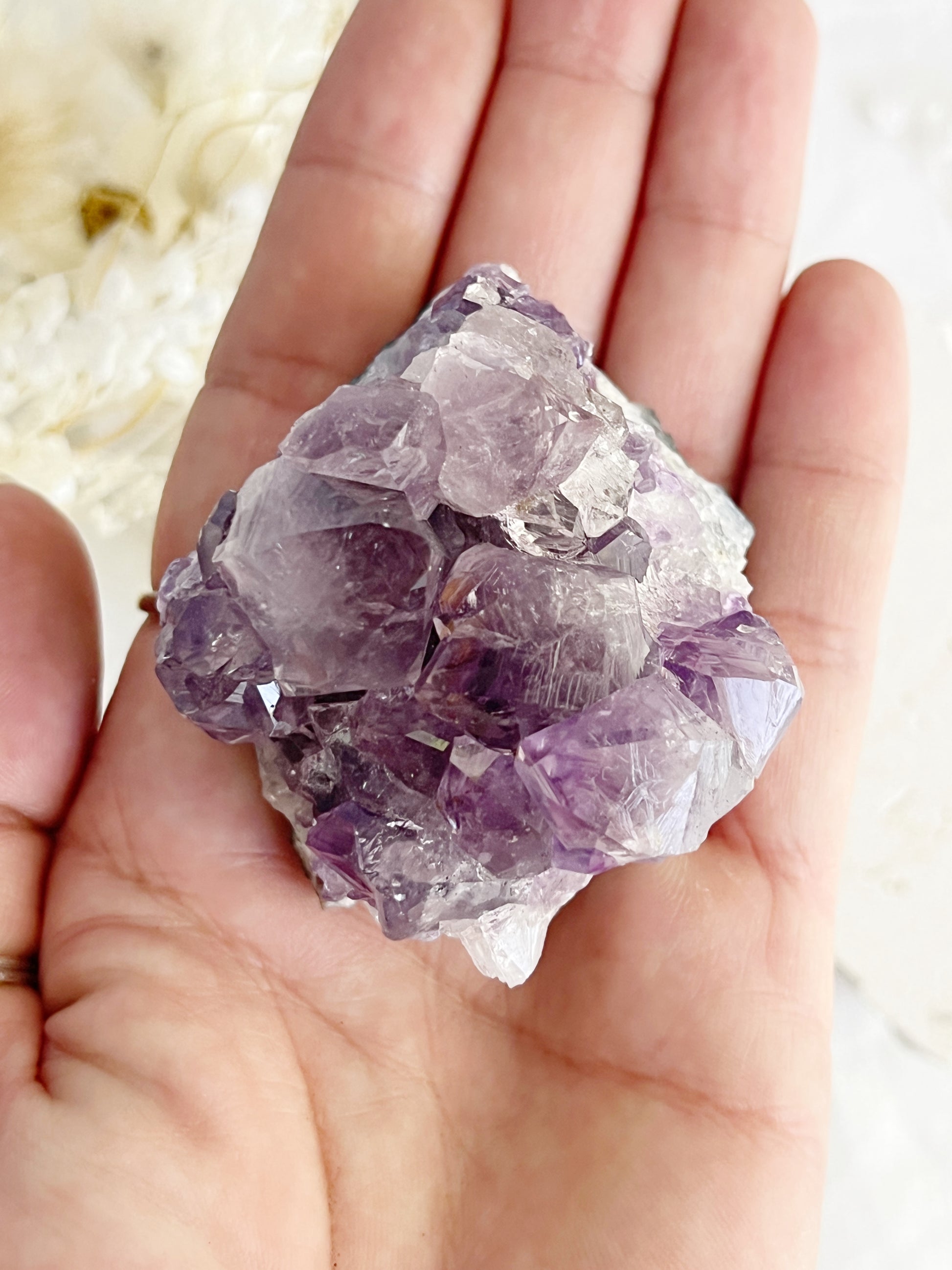 AMETHYST CLUSTER. STONED AND SAGED AUSTRALIA.