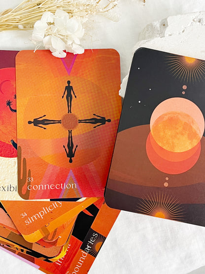 WILD WHISPERS ORACLE DECK, AUSTRALIA STONED AND SAGED