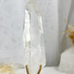 LEMURIAN QUARTZ POINT ON STAND, STONED AND SAGED AUSTRALIA