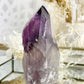 PHANTOM AMETHYST SEMI POLISHED POINT || 30039