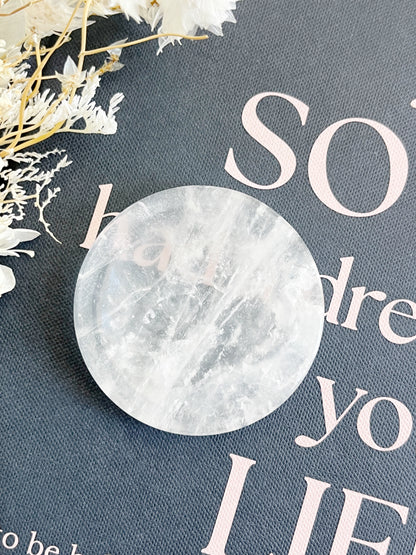 CLEAR QUARTZ MINI DISH || 31012