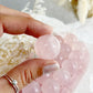 ROSE QUARTZ MINI SPHERE || INTUITIVELY CHOSEN