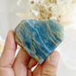 LEMURIAN AQUATINE CALCITE HEART || 30669