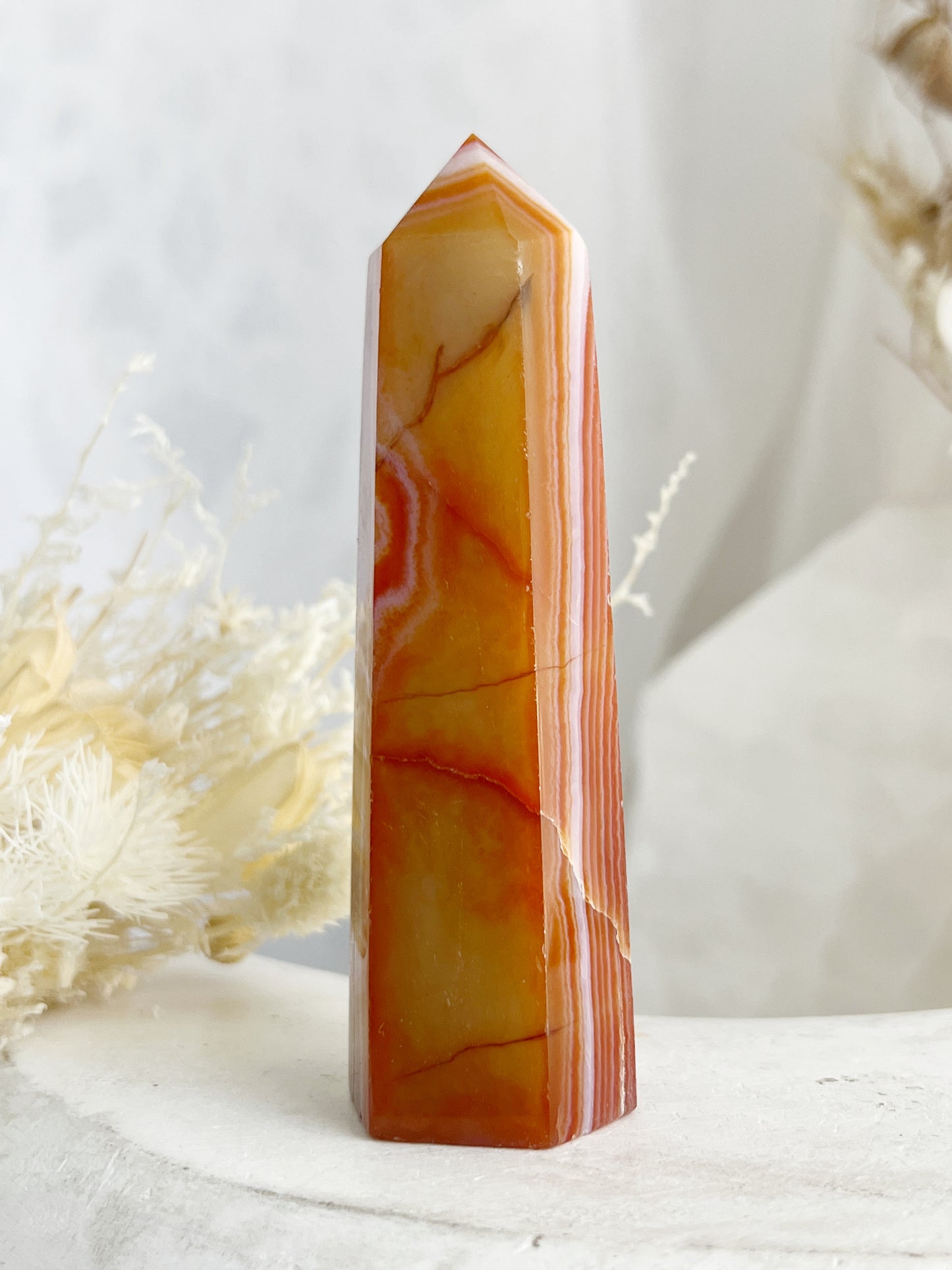 CARNELIAN GENERATOR, STONED AND SAGED AUSTRALIA