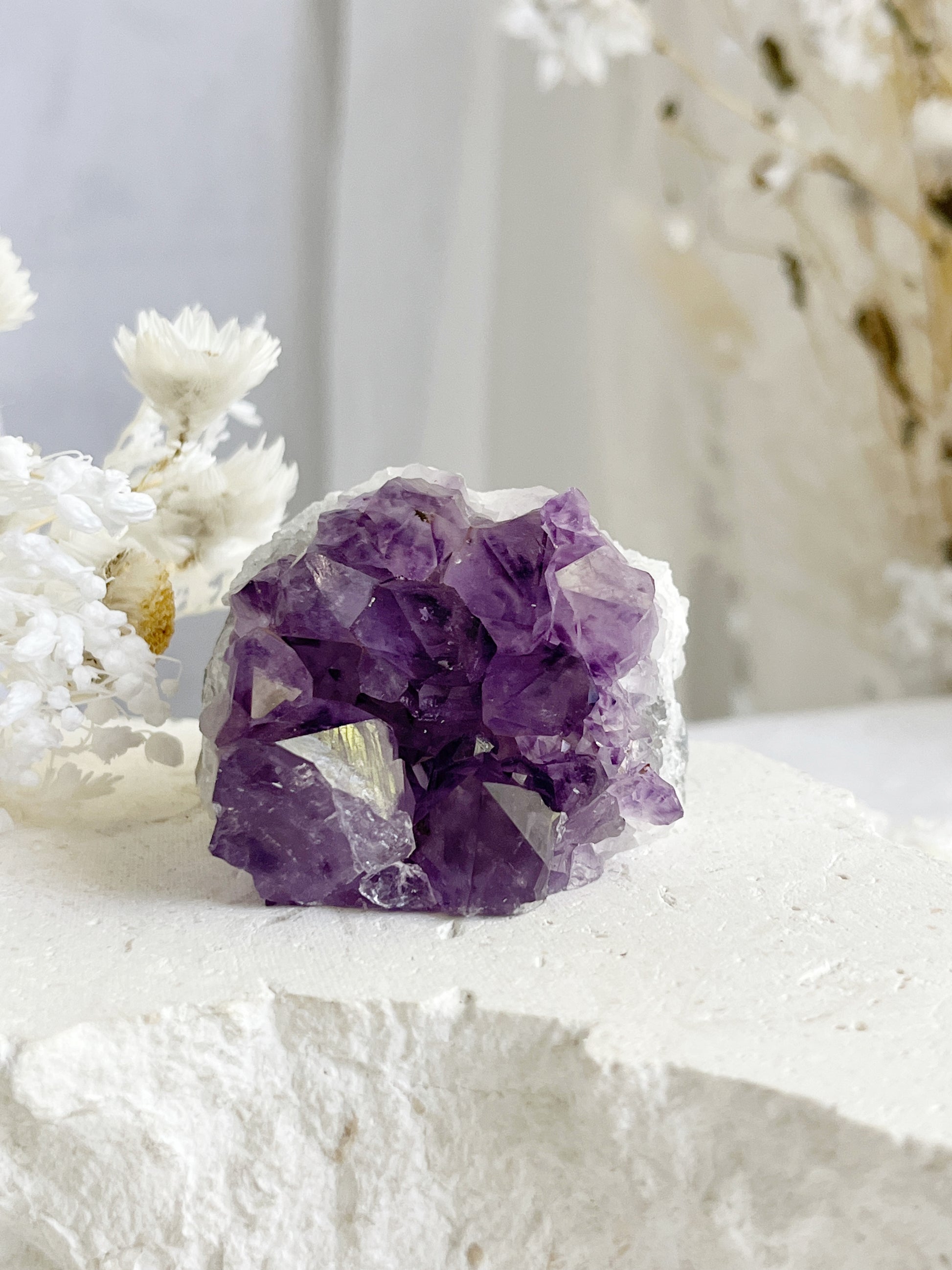 AMETHYST CLUSTER. STONED AND SAGED AUSTRALIA.