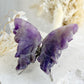 DREAM AMETHYST CRYSTAL BUTTERFLY AUSTRALIA STONED AND SAGED CRYSTALS FOR SLEEP PROTECTION INTUITION ADDICTION CALM
