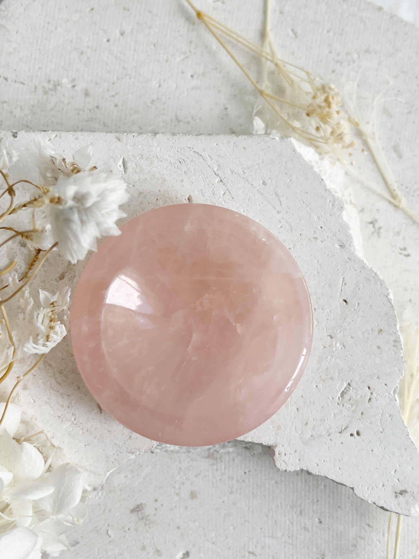 ROSE QUARTZ MINI DISH || 31773