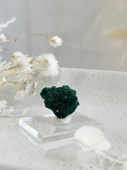 DIOPTASE SPECIMEN, 31595, STONED AND SAGED AUSTRALIA