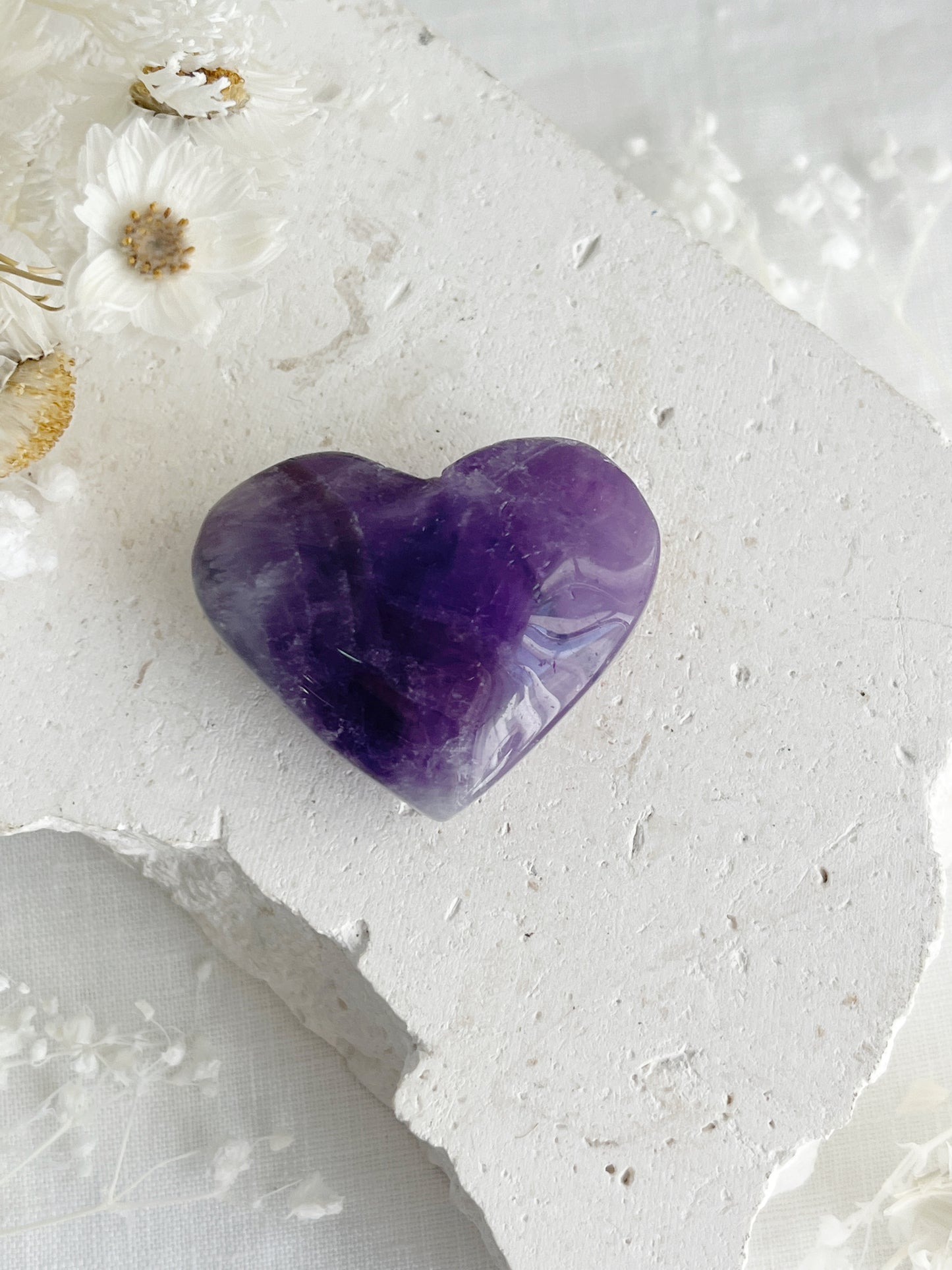 AMETHYST HEART. STONED AND SAGED AUSTRALIA.