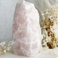 ROSE QUARTZ CRYSTAL LAMP AUSTRALIA SELF LOVE LOVE COMPASSION STONED AND SAGED