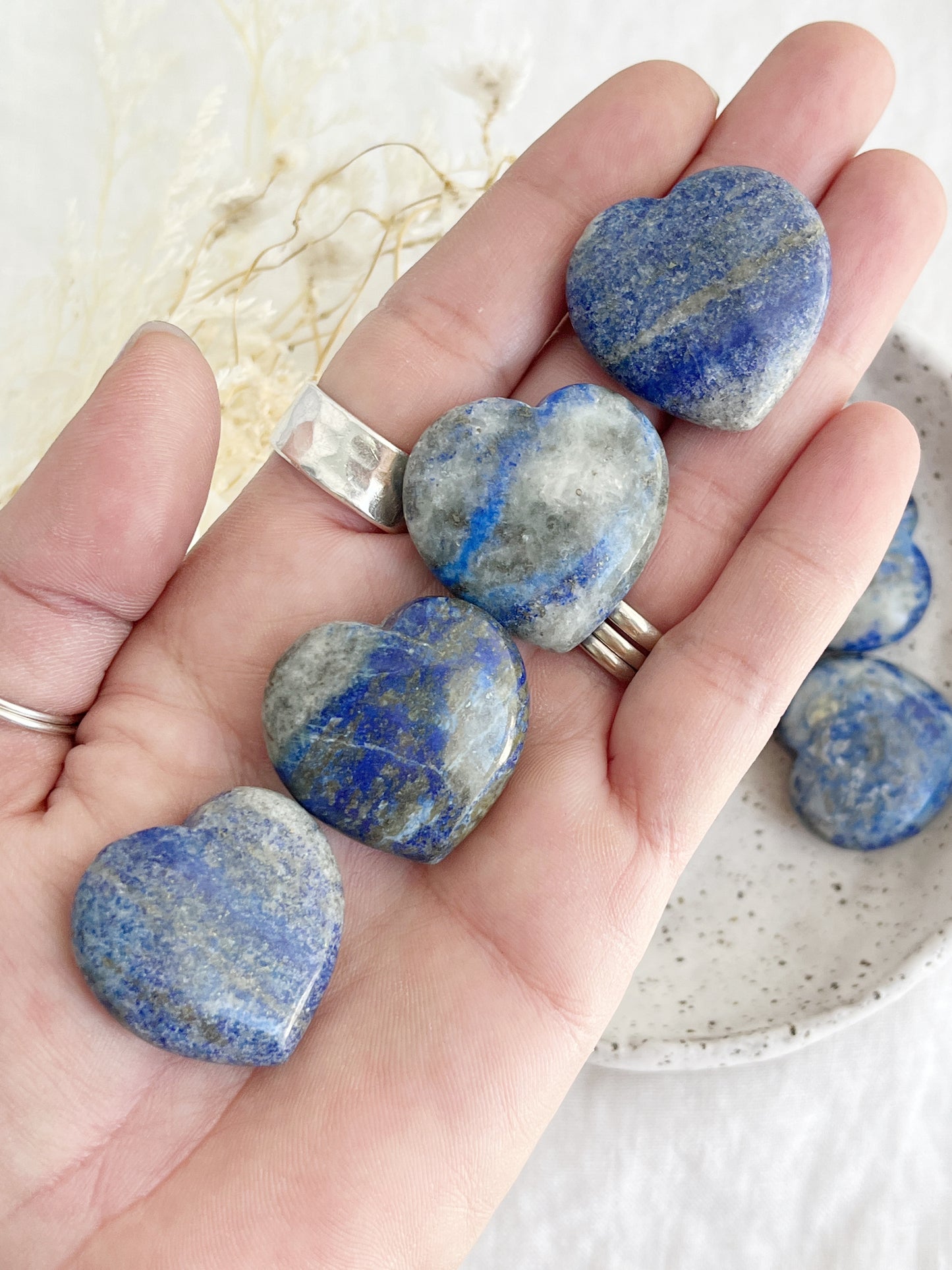 LAPIS LAZULI MINI HEART || INTUITIVELY CHOSEN