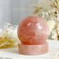 ROSE QUARTZ SPHERE || 31756