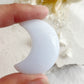 BLUE CHALCEDONY MOON, STONED AND SAGED AUSTRALIA