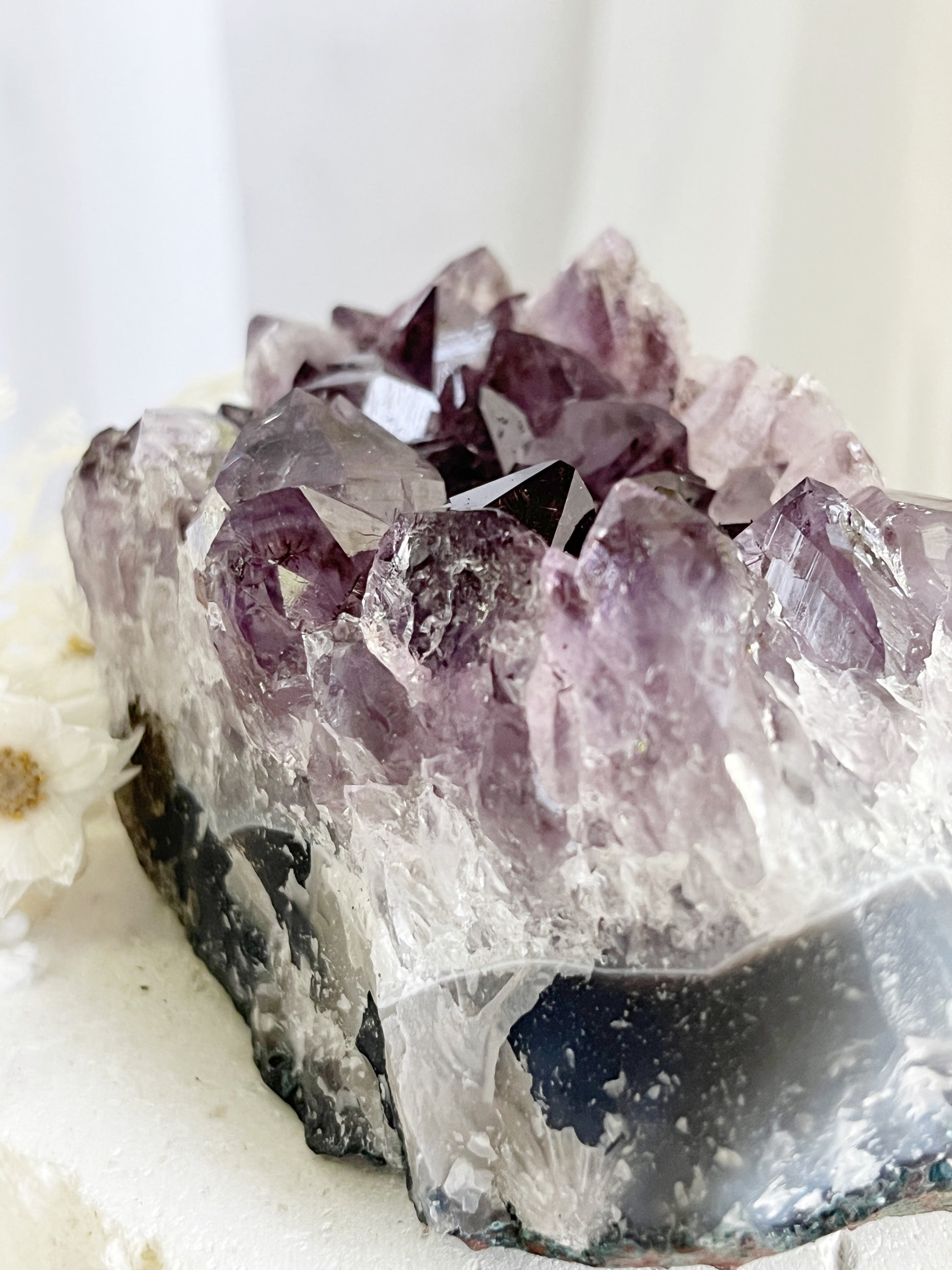 AMETHYST CLUSTER. STONED AND SAGED AUSTRALIA.