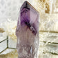 PHANTOM AMETHYST SEMI POLISHED POINT || 30039