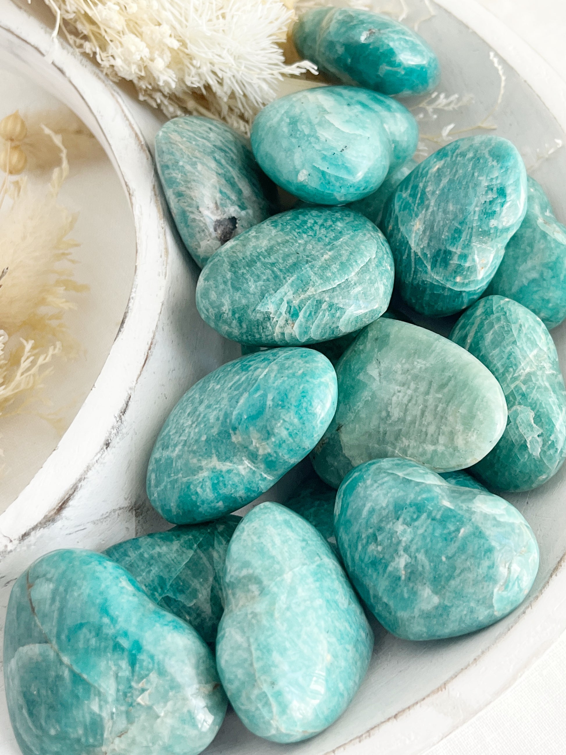 AMAZONITE HEART. STONED AND SAGED AUSTRALIA