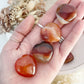 CARNELIAN MINI HEART || INTUITIVELY CHOSEN