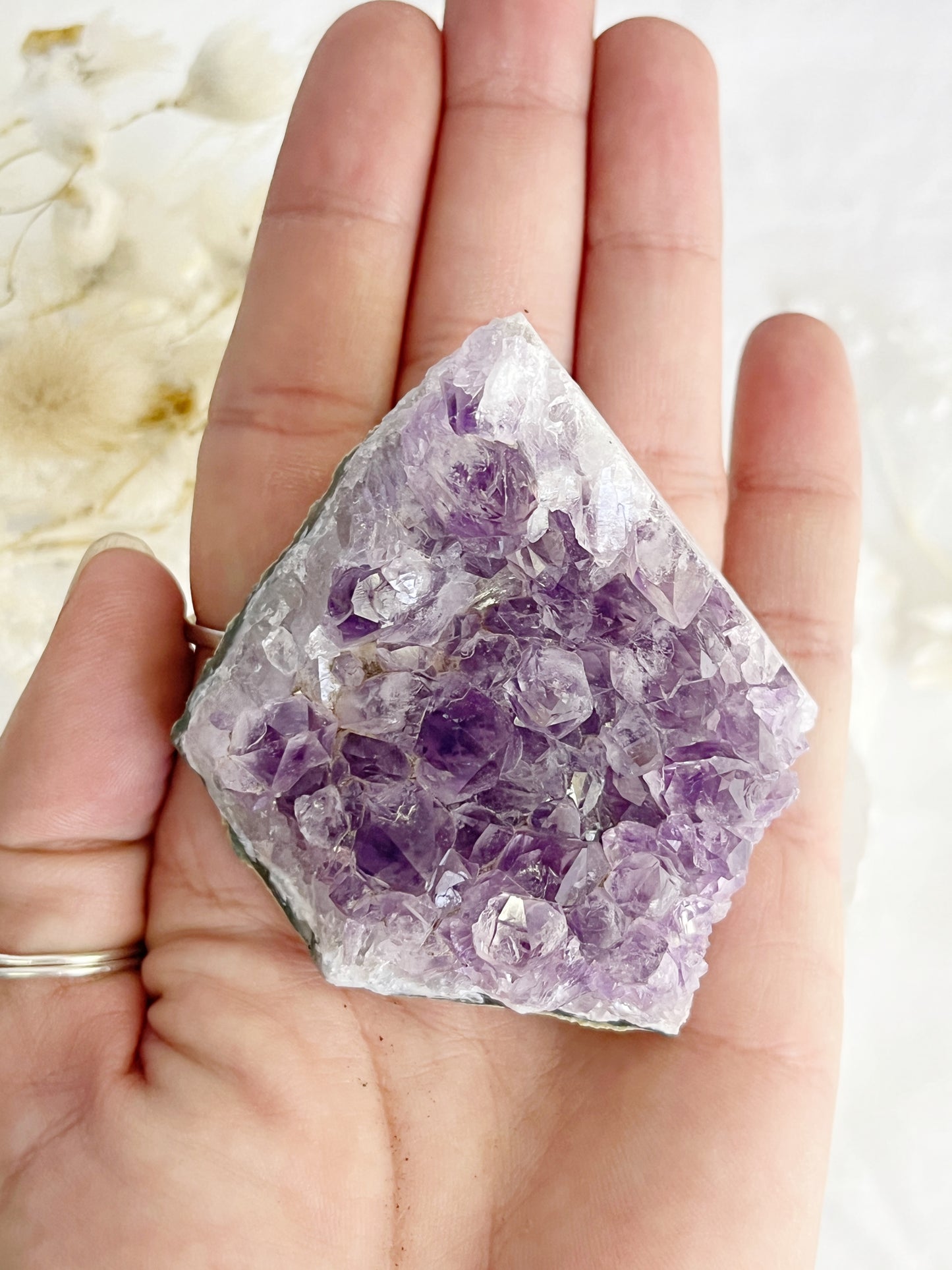 AMETHYST CLUSTER. STONED AND SAGED AUSTRALIA.