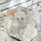 APOPHYLLITE WITH STILBITE CLUSTER AUSTRALIA