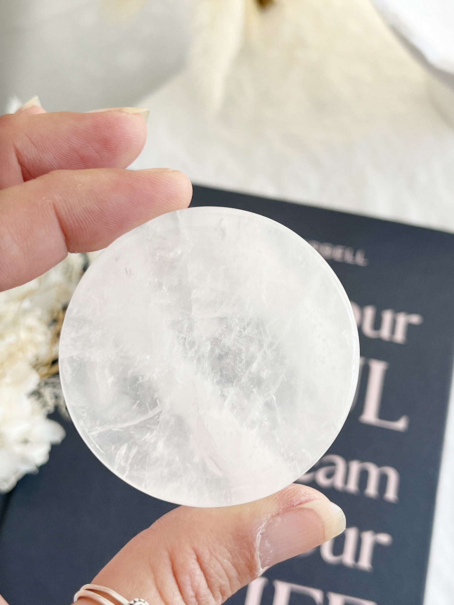 CLEAR QUARTZ MINI DISH || 31011